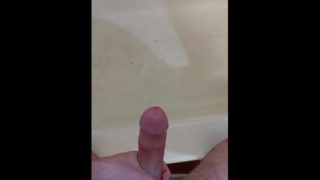 Bustin a nut in the bathroom (solo male)