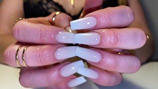 New Long Nails Babyboomer Intro  MyNastyFantasy