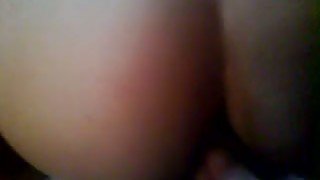 Me and my GF having doggystyle anal sex in homemade POV