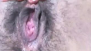 WET AND HAIRY PUSSY