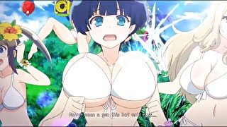 Sami Masturbates to Senran Kagura