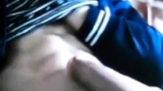 Amateur hot arab guy shows his thick cock on cam