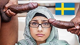 MIA KHALIFA - Min pojkvän låter mig inte ha en trekant, så jag hade sex med två svarta män