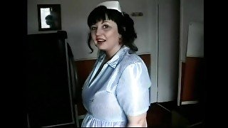 Bbw milf nurse cures cock