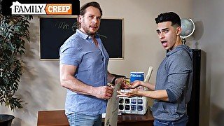 FamilyCreep - Ex Stepdaddy Fucks His SUPER HOT Twink Latino Stepson