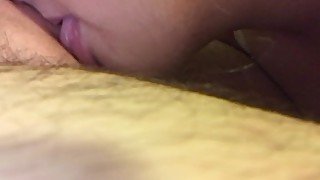 Horny slut loves dick! Blowjob, big tits and cumshot on phat arse!