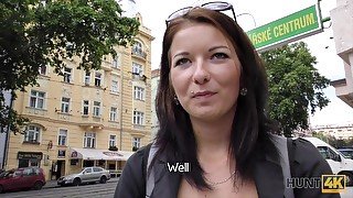 HUNT4K. Hot fucking in the capital of Czech Republic