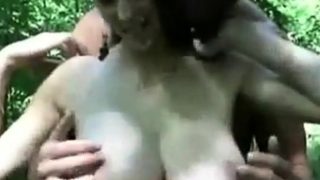 Big Titted Girl  Fucked Outdoor