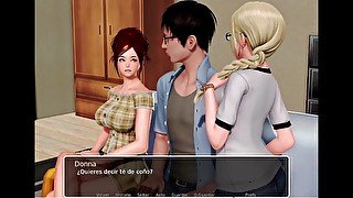 Conociendo a mas chicas  Escuela Solvalley  Gameplay MrCockSan