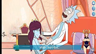 Rick and Morty Ricks Lewd Universe Blowjob fun