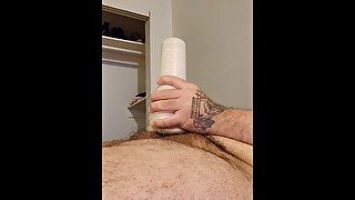 Chubby guy fleshlight