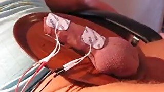 HFO intense electro estim fried cock cum freehand