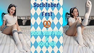 Socktober Fest - Sock Sniffing and Sockjob