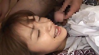 Horny Japanese girl in Amazing Couple, Blowjob JAV movie