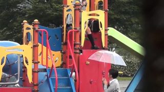 Japanese teens urinate