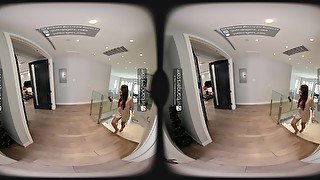 VR Bangers Three Hot Babes Fuck and Suck in VR Porn