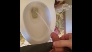 POV MALE DESPERATION PISSING HYDRATED