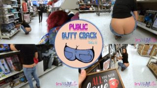 PUBLIC BUTT CRACK Vol. 2 - PREVIEW - ImMeganLive