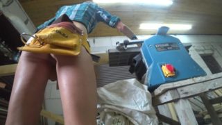 DIY Bed #2 - BJ before work with planer thicknesser - Blowjob scene (Teaser)