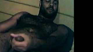 buff black &super hairy jacks his meat