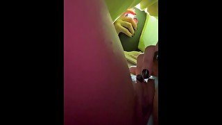 My neighbor sends me a video of herself masturbating while watching porn, she ends up rich and dilat