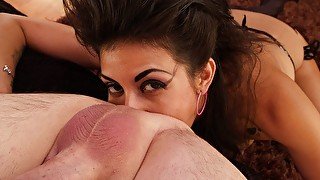 Bad Ass Latina MILF Eats A Mean Ass & Squirts All Over Herself