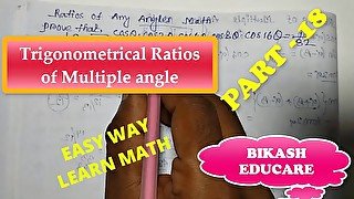 Prove this math , Ratios of multiple angles Math part 18