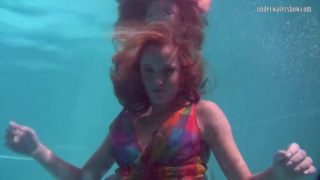 Sexy underwater teen