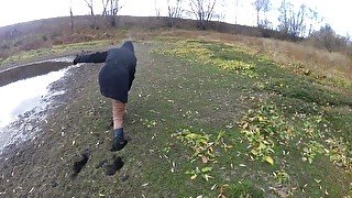 Sexy Cowgirl Boots Stuck In The Mud