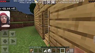 Minecraft Gameplay #11 / Finding more food after losing the food i have it // WITH FACECAM