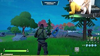 Hermosa Jugadora de Fortnite Es Follada en Directo