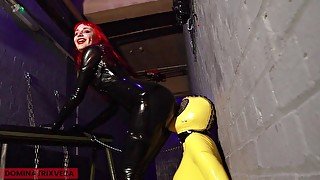 Heavy Rubber Foot and Ass Worship (preview) - Miss Vera Violette