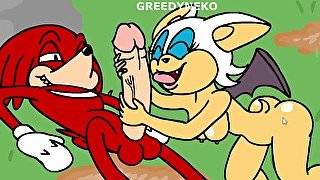 Knuckles x Rouge (Parody)