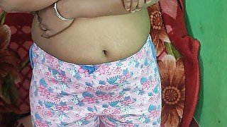 BBW Indian Housewife jumping her boobs and showing asshole in closeup