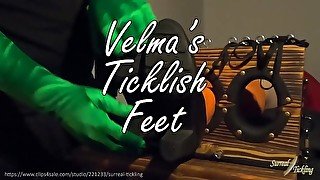 Velma's Ticklish Feet Preview