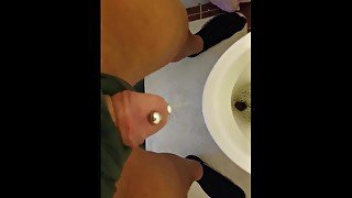 Pissing with prince's wand in my uretra