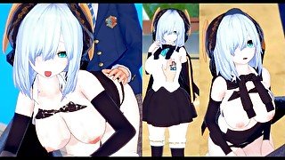 【エロゲーコイカツ！】VTuber アルス・アルマル3DCG巨乳アニメ動画(バーチャルYoutuber)[Hentai Game Koikatsu! Ars Almal(Anime 3DCGVideo