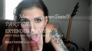 PREVIEW Slutty Mom + Sleepover = Train?! PART ONE