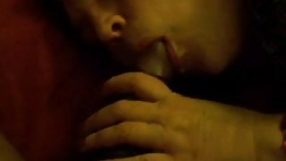 Aunt of my mate takes cock in her mouth and in her ass