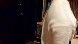 Wife Has To Suck Big Dick In Hallway