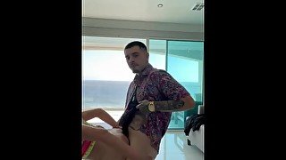 Pretty slut fucked with pretty view