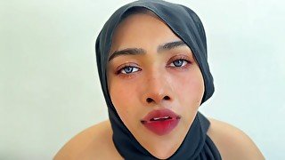 Saudi Beautiful Stepmom teach Me how to Fuck & Creampie - Then I Destroy Her Big Ass By Anal Fuck