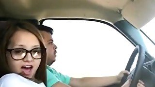 Dirty Wife Cheats On Husband While Driv - female