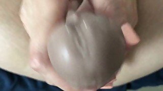 WIFEANDI4U - First time ever full Double Penetration. Mr Hankey/Spunk lube