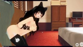 [CM3D2] - RWBY Hentai, Pleasant Fun With Blake Belladonna And Her Booty