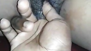 fingering wife's juicy pussy