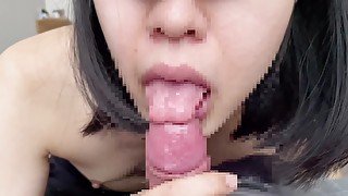 個人撮影フェラて口いっはいに口内射精されました He Ejaculated All Over My Mouth With A Blowjob