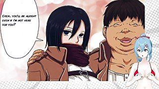 😠 Pervert steals Mikasa's heart from Eren