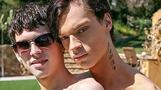 Two Cute British Boys With Big Dicks - Aaron Aurora Lewis Romeo - TXXXMStudios