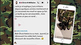 Un Militaire Français Hétéro m'écrit pour devenir Soumis !